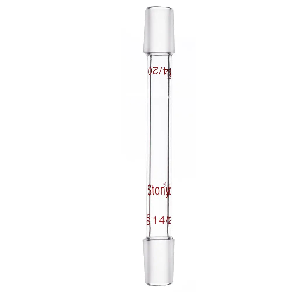 Straight Connecting Adapter, Male Joint to Male Joint, Joint: 14/20, 19/22, 24/40, Length: 30-90mm Adapters-Connecting 14/20 / 90 mm (3.54 in)