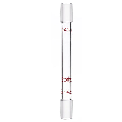 Straight Connecting Adapter, Male Joint to Male Joint, Joint: 14/20, 19/22, 24/40, Length: 30-90mm Adapters-Connecting 14/20 / 90 mm (3.54 in)