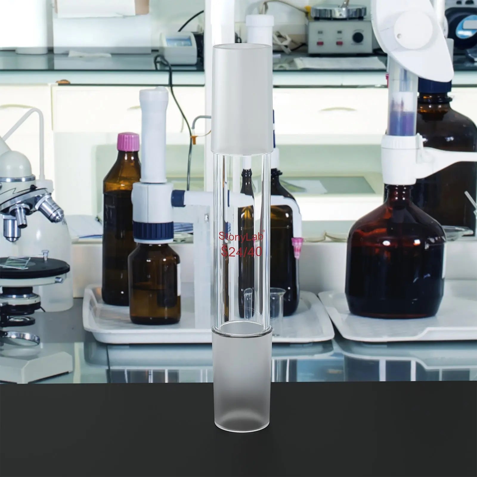Comprehensive product view and setup components for StonyLab Straight Connecting Adapter