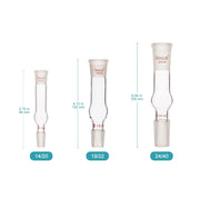 Straight Drying Tube Adapters-Connecting