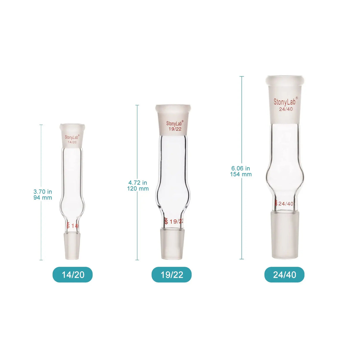Straight Drying Tube Adapters-Connecting