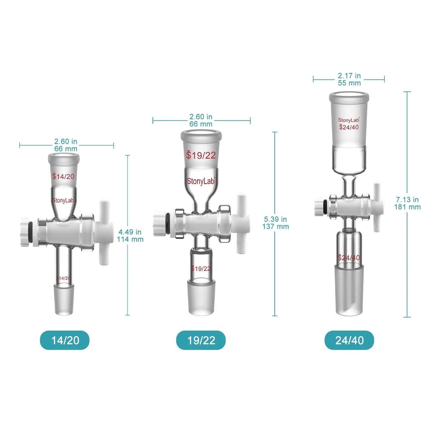 Straight Flow Control Adapter Adapters-Flow Control