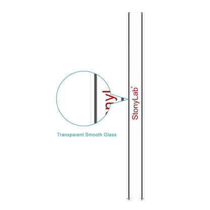 Straight Glass Tube, 10 Pack, 100-150mm Length Tubes & Vials