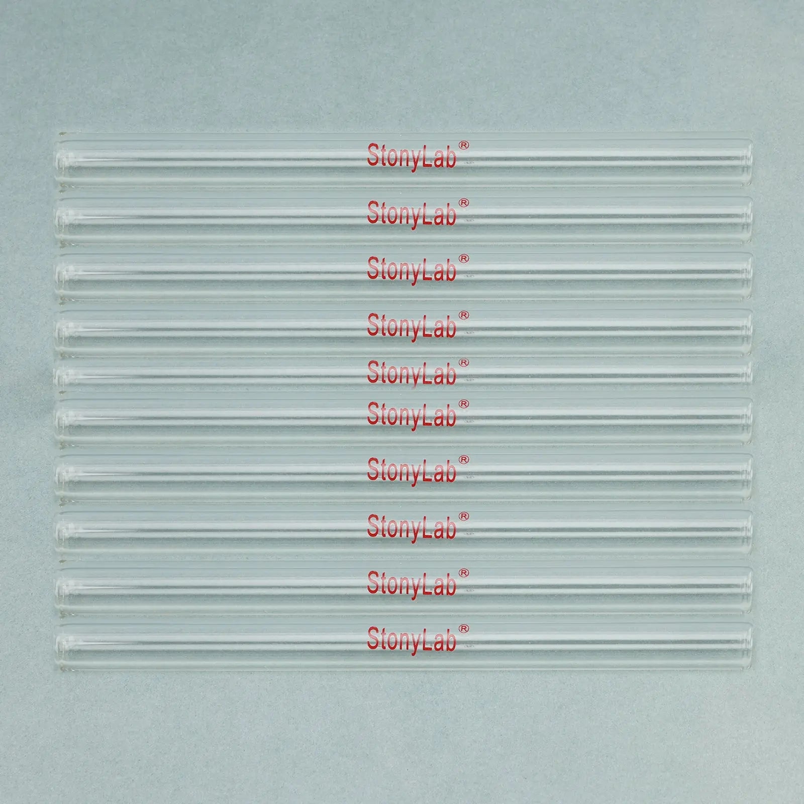 Detailed structural assembly component for StonyLab Straight Glass Tube