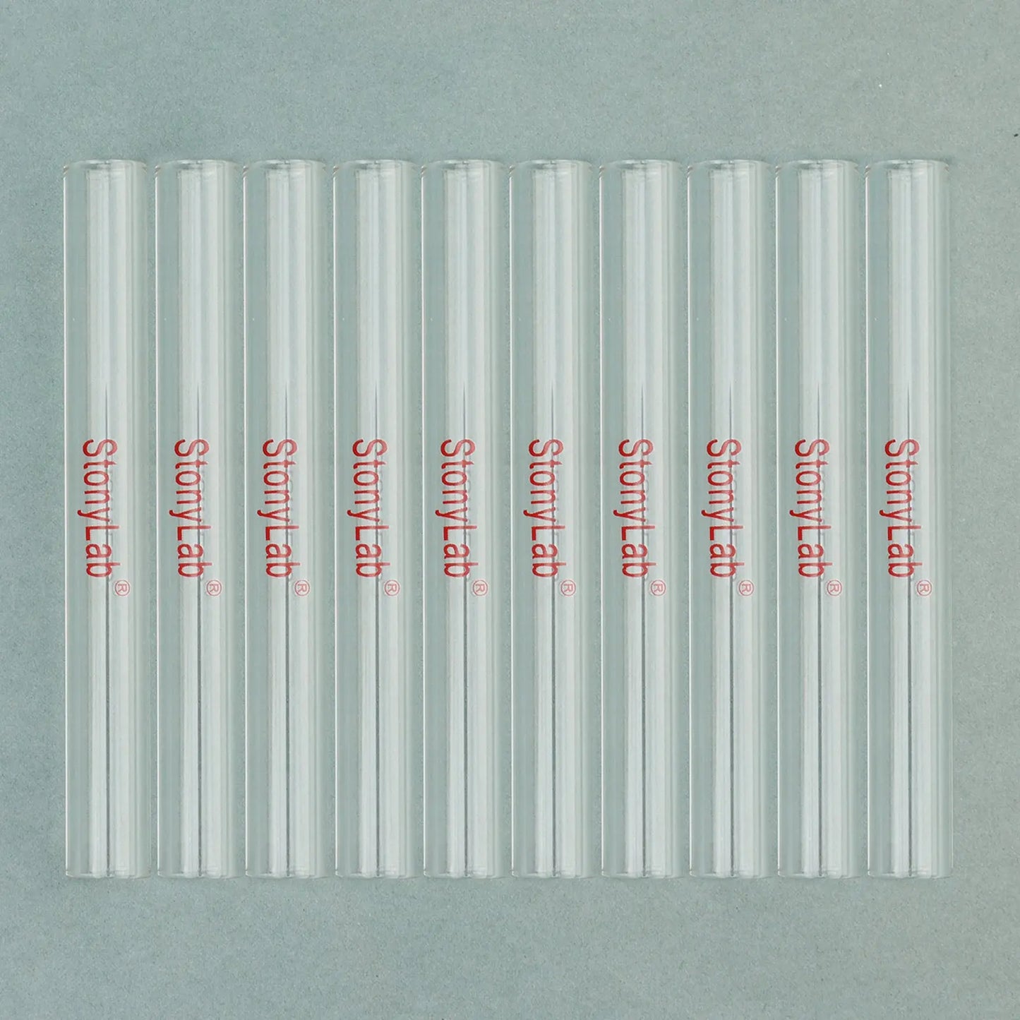 Straight Glass Tube, 10 Pack, 100-150mm Length Tubes & Vials