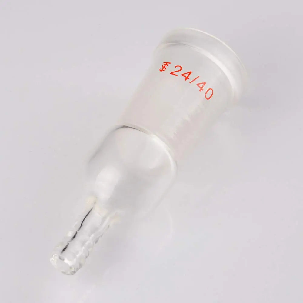 Alternative angle showing underlying build quality of StonyLab Straight Inlet Adapter with Hose Connection and Female Joint (14
