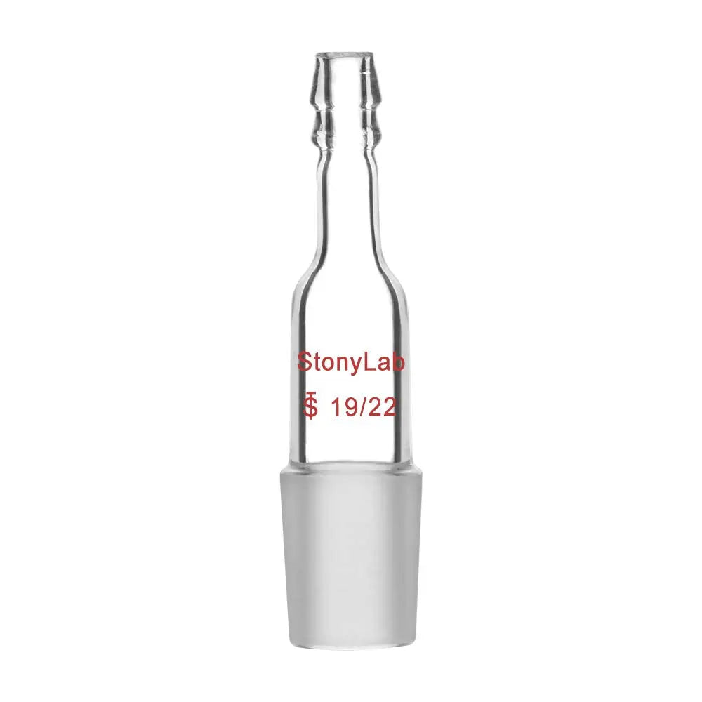 Straight Inlet Adapter Glass Straight Inlet Adapter, Borosilicate Glass Adapter - StonyLab