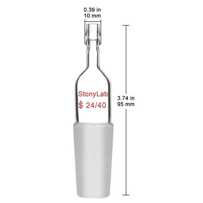 Straight Inlet Adapter, 10 mm Hose Connection, 5 Pack Adapters - Inlets / Thermometer