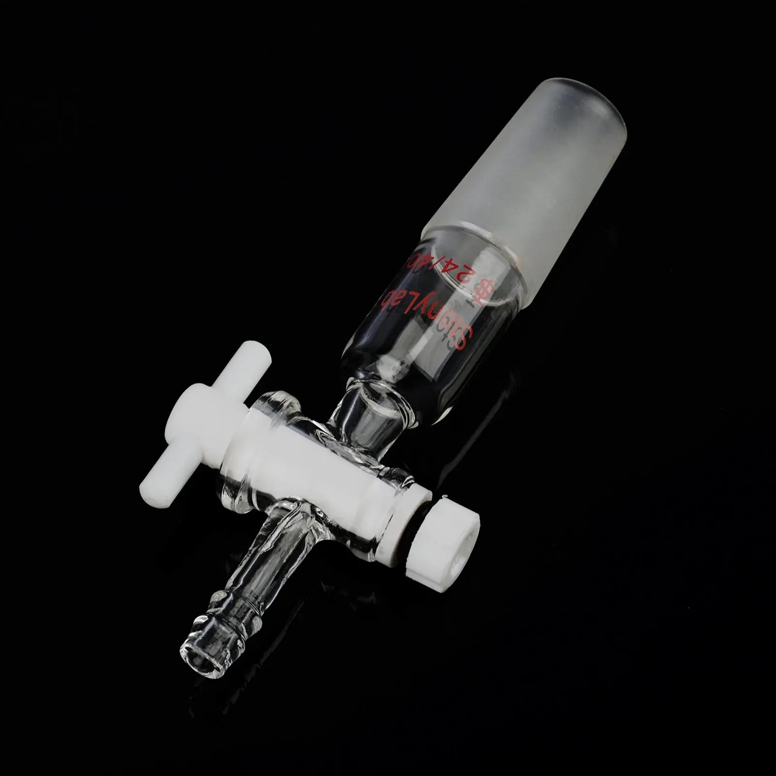 Detailed structural assembly component for StonyLab Straight Vacuum Flow Control Adapter