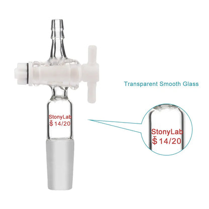 Straight Vacuum Flow Control Adapter - StonyLab Adapters - Flow Control / Vacuum 