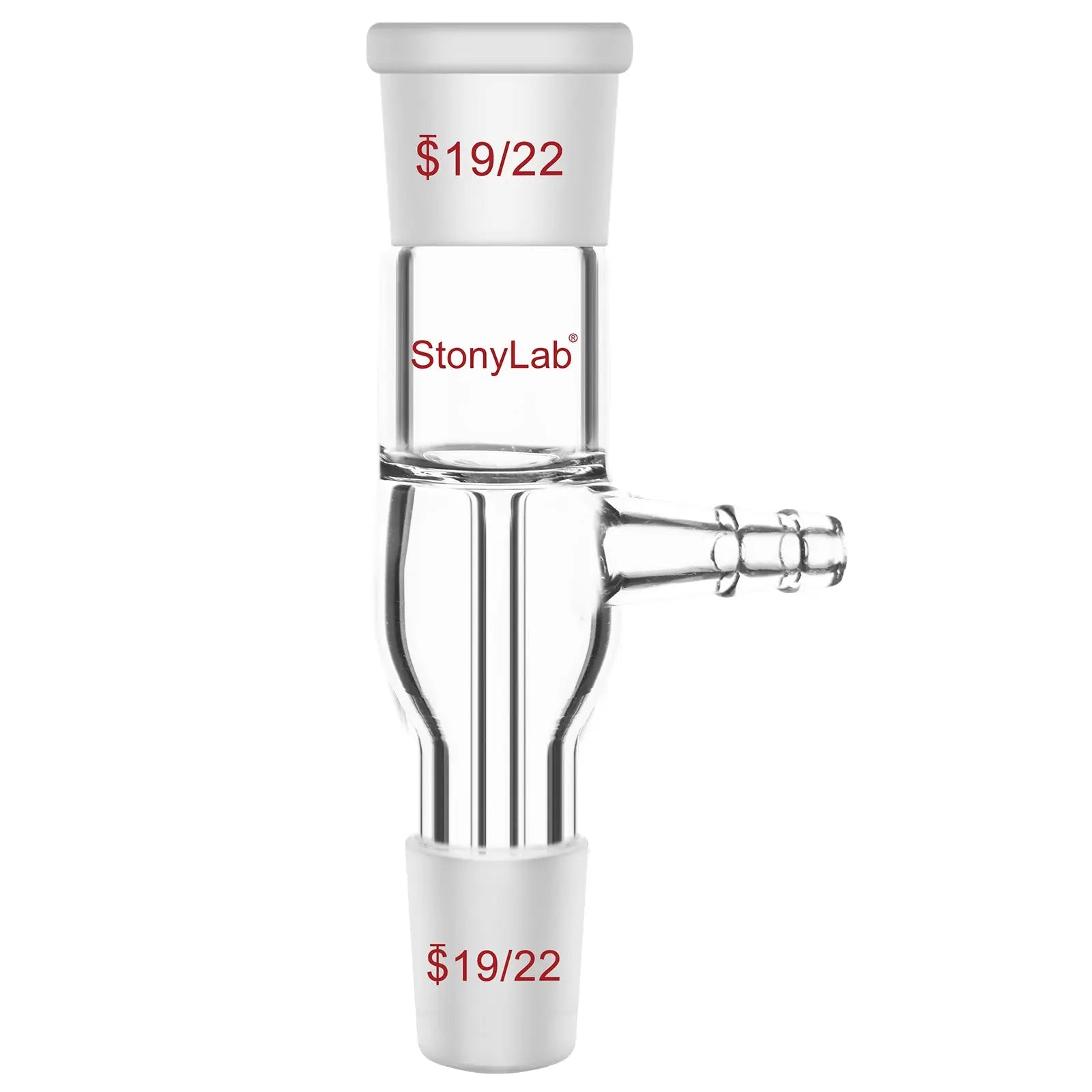 Comprehensive product view and setup components for StonyLab Straight Vacuum Take-Off Adapter