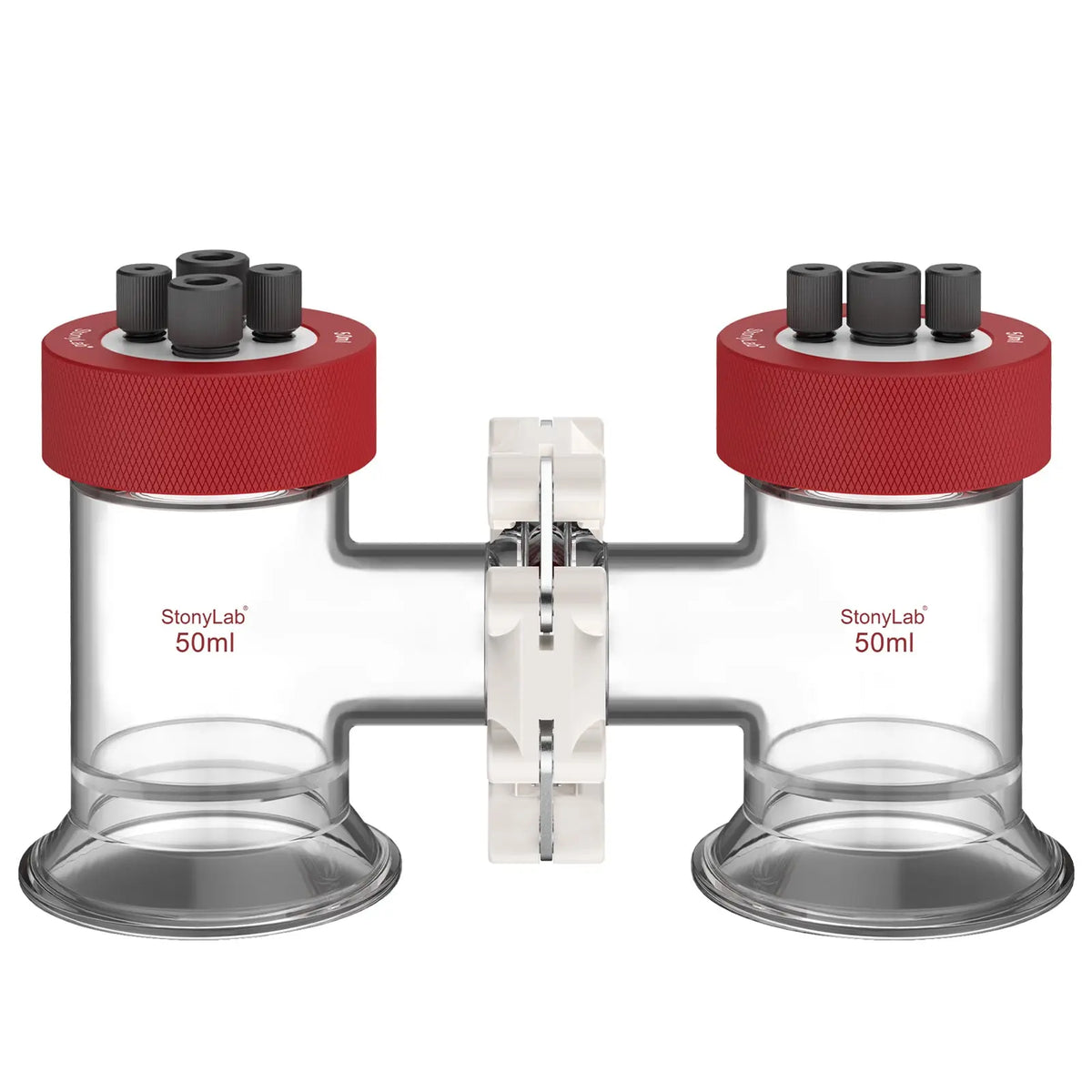 Super-Sealed H-Type Electrolytic Cells, 50-100 ml Electrolyzer-H-Type
