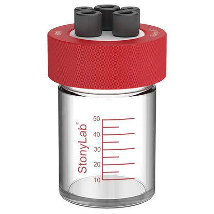 Super-Sealed Single Electrolytic Cell [50-100 ml] Single-Chamber Reactor 50-ml