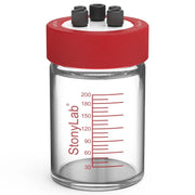 Comprehensive product view and setup components for StonyLab Super-Sealed Single Electrolytic Cell [30-500 ml]
