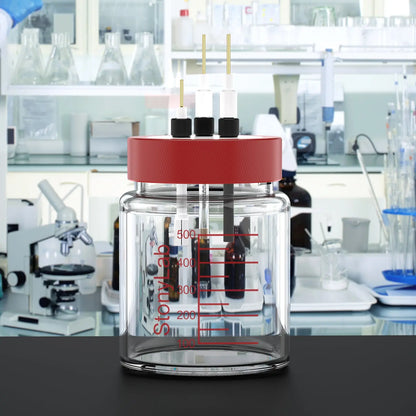 Super-Sealed Single Electrolytic Cell [30-500 ml] Electrolyzer-Single Chamber