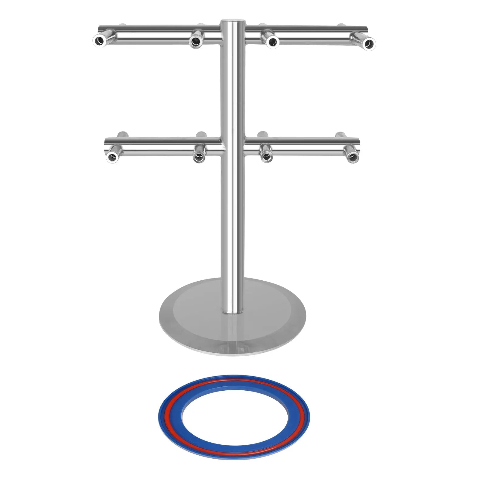 Close-up view showing the precise design and material of StonyLab T Type Dryer Stand
