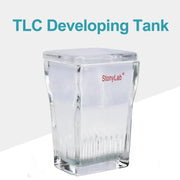 Side view and dimensional layout of the durable StonyLab Small TLC Developing Tank