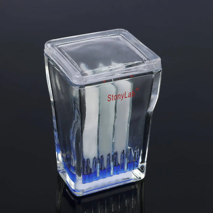 Rectangular Tlc Glass Tank Compact Borosilicate TLC Developing Tank for Lab Analysis | StonyLab