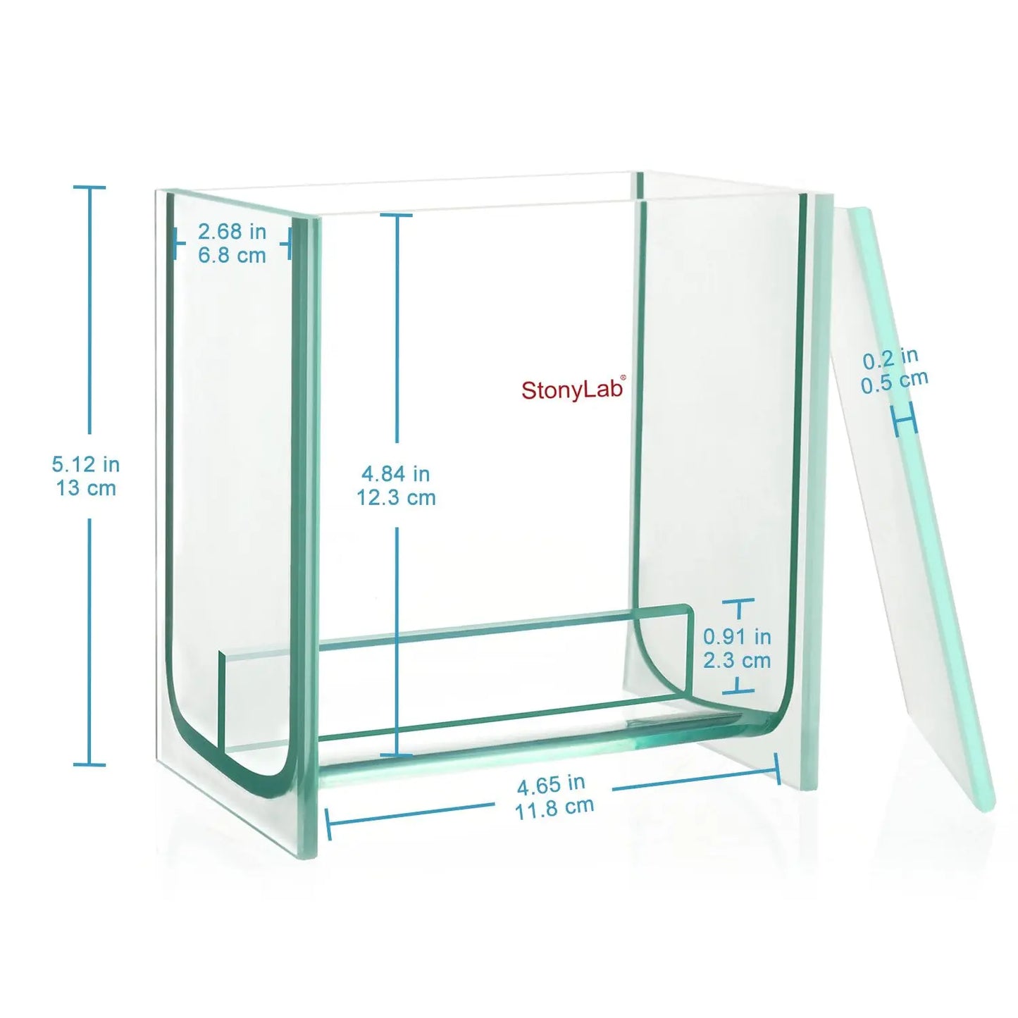 TLC Developing Tank with Lid TLC Developing Tank