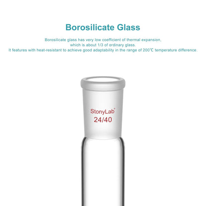 Test Tube with 24/40 Ground Joint, 50 ml