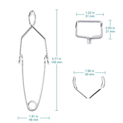 Test Tubes Clamps, 5 Pack Clamps