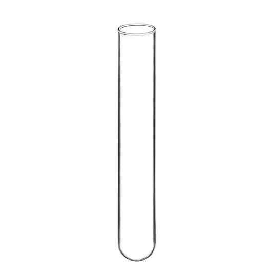 Test Tubes, Round Bottom, 15 mm O.D. x 100 mm Length, 30 Pack - StonyLab Tubes & Vials 30-Pack