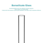 Side view and dimensional layout of the durable StonyLab Test Tubes