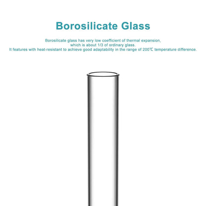 Test Tubes, Round Bottom, OD 12-30 mm, 75-165 mm Length Tube-Test