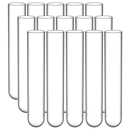 Test Tubes, Round Bottom, OD 12-30 mm, 75-165 mm Length Tube-Test