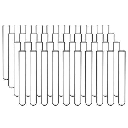 Test Tubes, Round Bottom, OD 12-30 mm, 75-165 mm Length Tube-Test