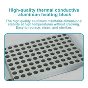 Alternative angle showing underlying build quality of StonyLab Digital Heating Magnetic Stirrer with Temperature Sensor