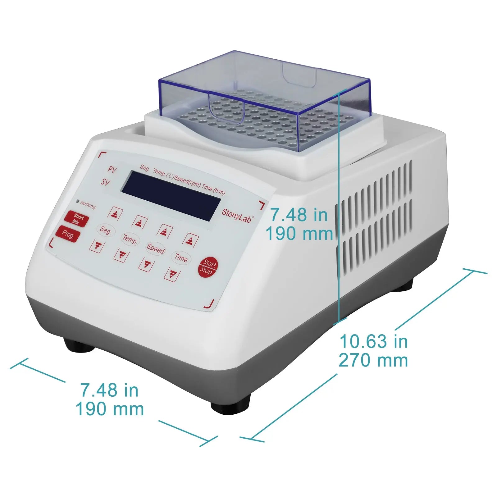 Thermostatic Shaker, 0-100°C, Multi-Sample, 200-1800 rpm Thermostatic Shaker