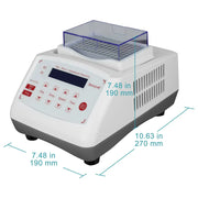 Close-up view showing the precise design and material of StonyLab Digital Heating Magnetic Stirrer with Temperature Sensor