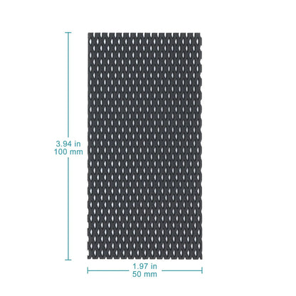 Tin Antimony Coated Titanium Mesh Anode (Sn:Sb = 9:1), SnO2-Sb2O3 Nano-Coated, for Wastewater Treatment, 50 x 100 x 1 mm