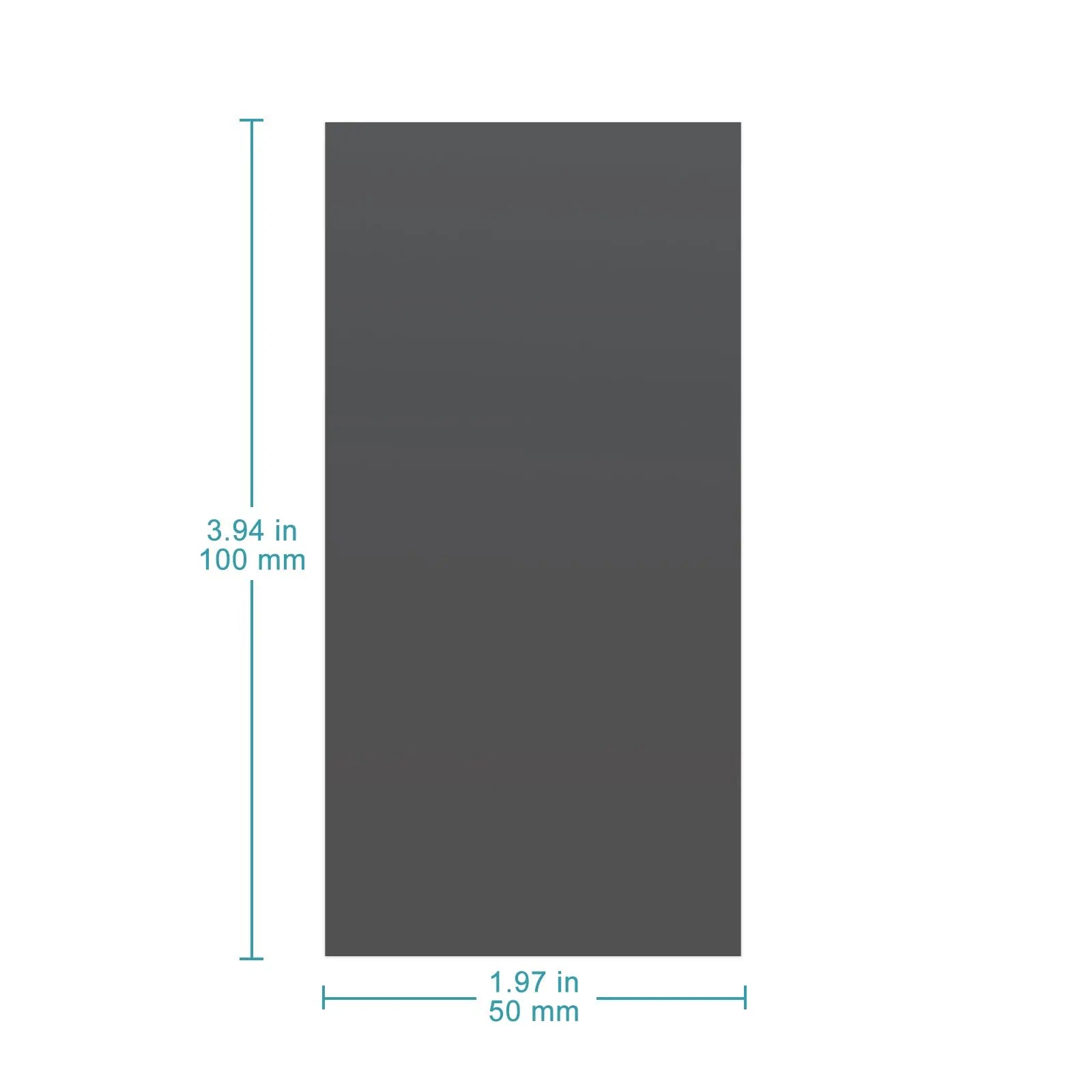 Tin Antimony Coated Titanium Mesh/Sheet Anode (Sn:Sb = 9:1), SnO₂-Sb₂O₃ Nano-Coated, for Wastewater Treatment, 50 x 100 x 1 mm Sn-Sb-Ti