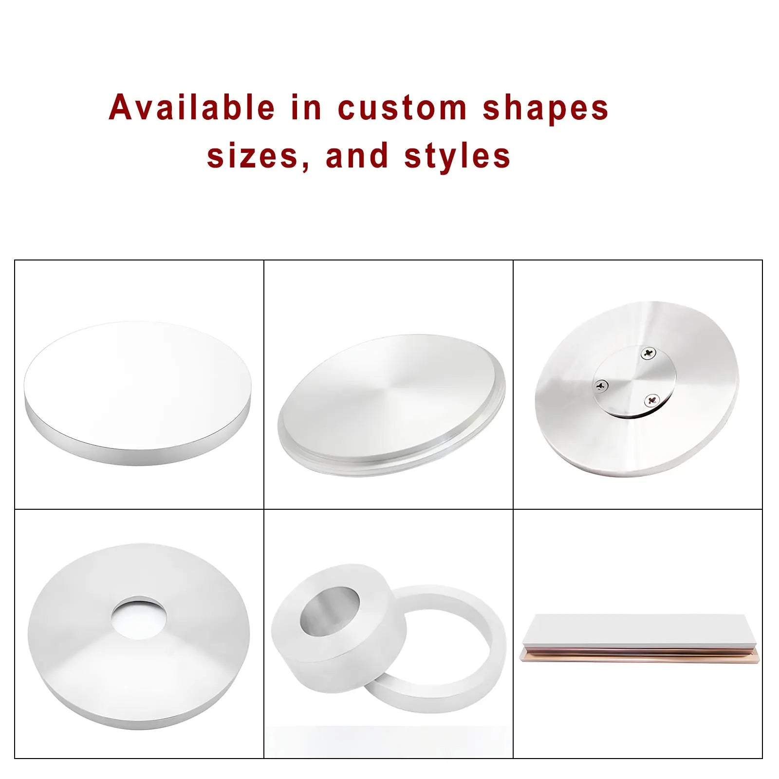 StonyLab Titanium (Ti) Sputtering Target heavy duty chemical processing configuration