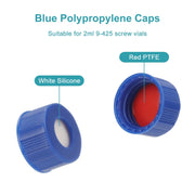 Detailed structural assembly component for StonyLab Transparent Autosampler Vials with Cap Liners