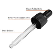 StonyLab Transparent Dropper Bottle heavy duty chemical processing configuration