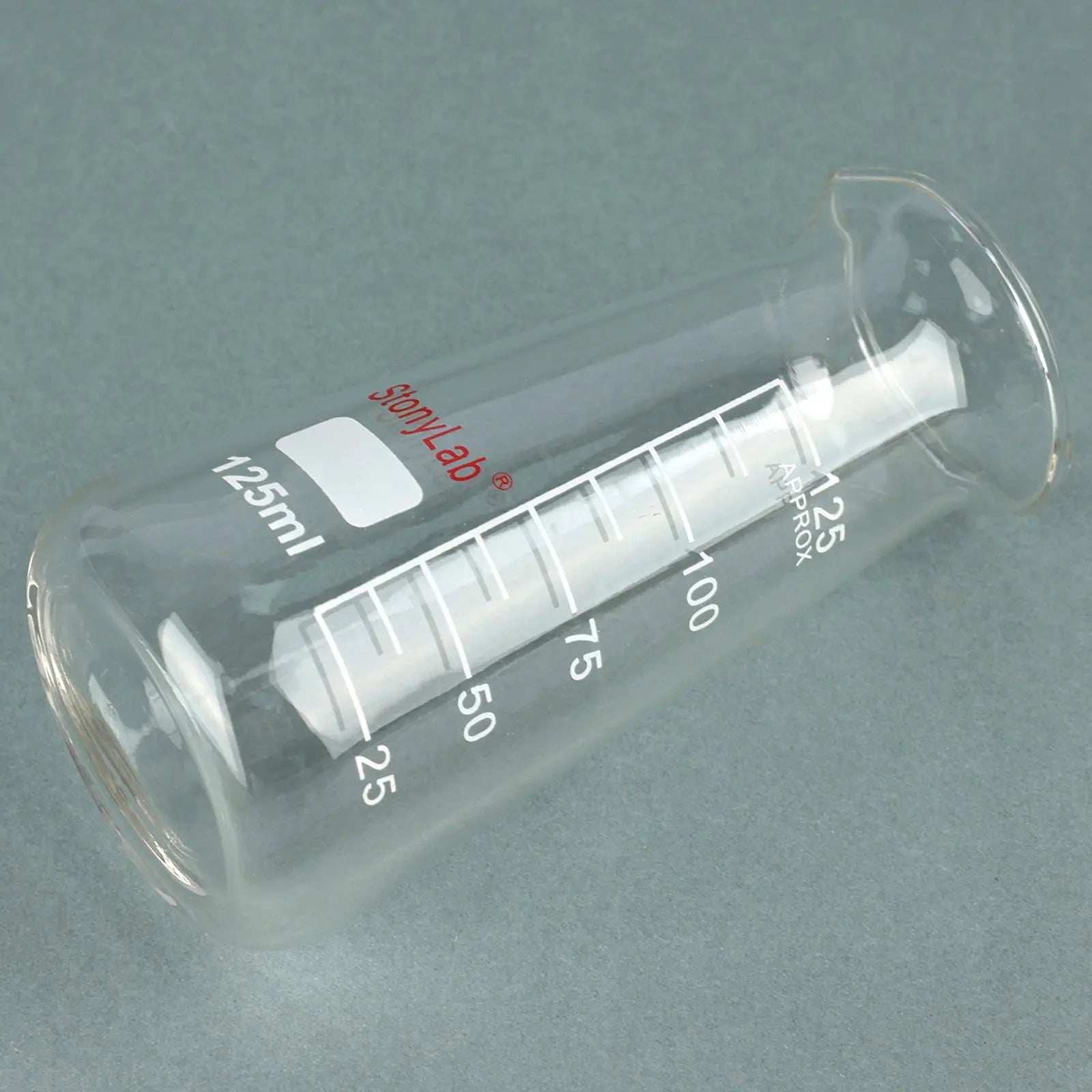 Detailed structural assembly component for StonyLab Triangular Beaker with Spout [125-500 ml]