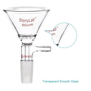 StonyLab Triangular Filtration Funnel heavy duty chemical processing configuration