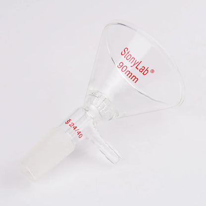 Triangular Filtration Funnel, 14/20 24/40 Joint Funnels-Glass Funnels