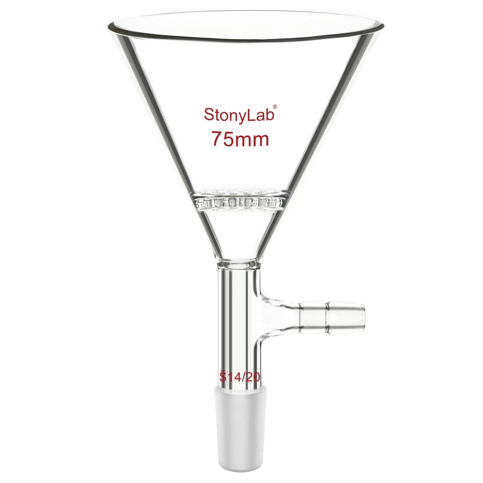 Comprehensive product view and setup components for StonyLab Triangular Filtration Funnel