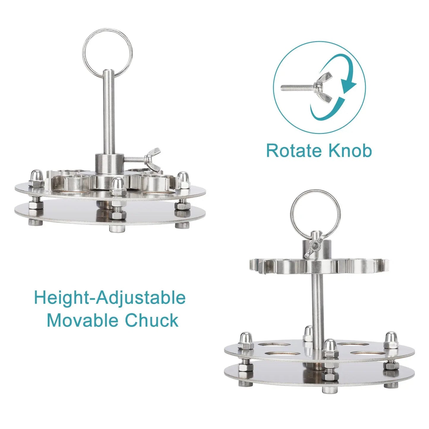 Tubular Electrolytic Cell Reaction Bracket Electrochemistry - Accessories