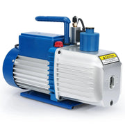 Side view and dimensional layout of the durable StonyLab Two-Stage Rotary Vane Vacuum Pump