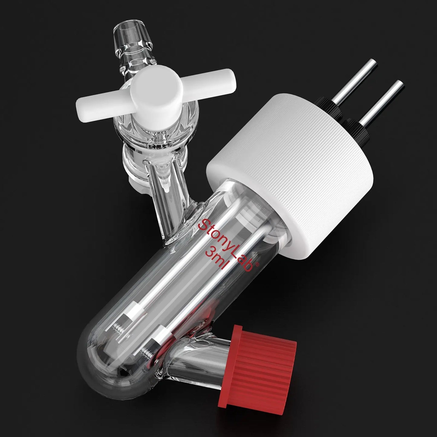 Type I Sealed Tubular Electrolytic Cell, 3-5 ml Electrolyzer-Single Chamber