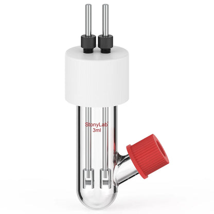 Type II Sealed Tubular Electrolytic Cell, 3-5 ml Electrolyzer-Single Chamber 3 ml