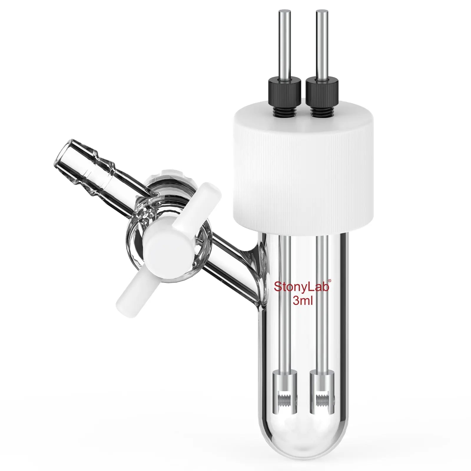 Comprehensive product view and setup components for StonyLab Type III Sealed Tubular Electrolytic Cell