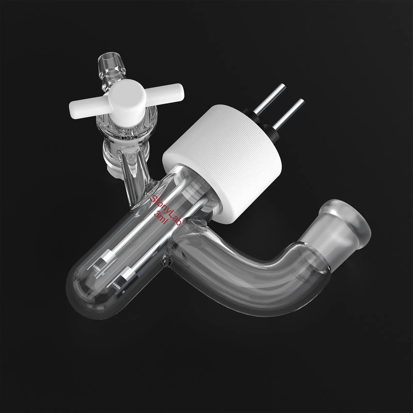 Comprehensive product view and setup components for StonyLab Type IV Sealed Tubular Electrolytic Cell