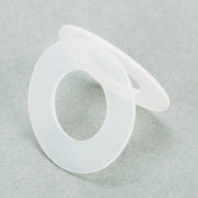 Side view and dimensional layout of the durable StonyLab Gasket Silicone Seals with 10 mm ID and 24 mm OD for Electrochemical Cell