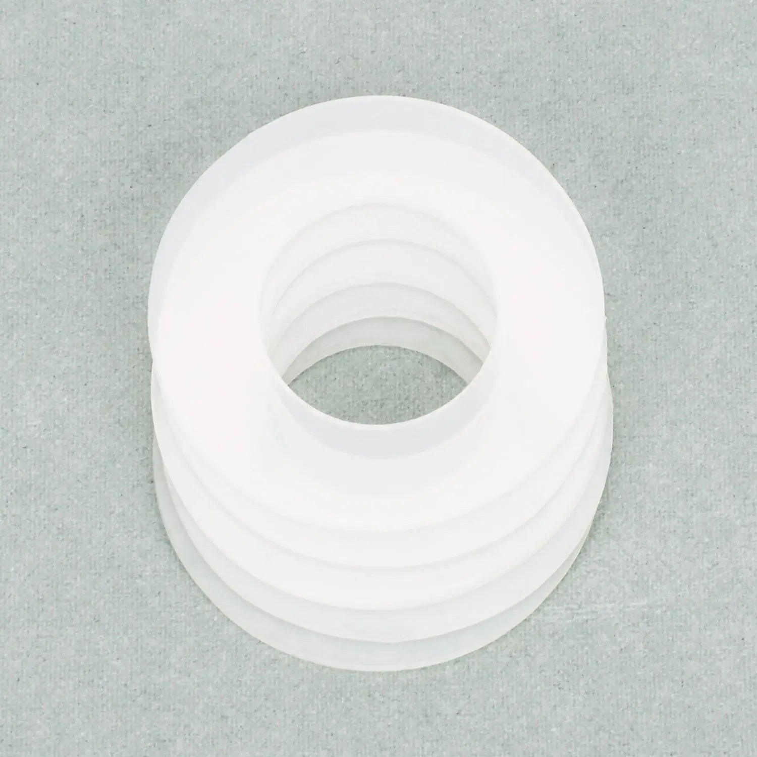 StonyLab Gasket Silicone Seals with 10 mm ID and 24 mm OD for Electrochemical Cell heavy duty chemical processing configuration